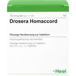 DROSERA HOMACCORD Ampullen 10 St – Артикул 304958 (артикул 304958) Германия