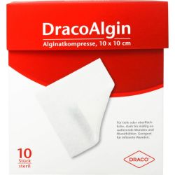 DRACOALGIN 10x10 cm Alginatkompresse 10 St – Артикул 1003785 (артикул 1003785) Германия