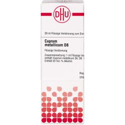CUPRUM METALLICUM D 8 Dilution 20 ml – Артикул 2127957 (артикул 2127957) Германия