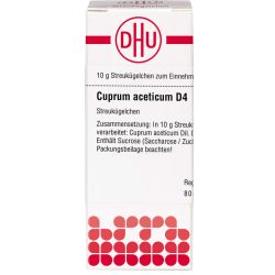 CUPRUM ACETICUM D 4 Globuli 10 g – Артикул 2127992 (артикул 2127992) Германия