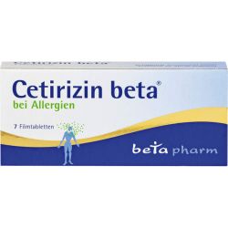 CETIRIZIN beta Filmtabletten 7 St – Артикул 2156858 (артикул 2156858) Германия