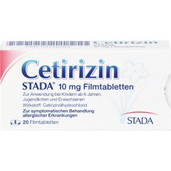CETIRIZIN STADA 10 mg Filmtabletten 20 St – Артикул 2246604 (артикул 2246604) Германия