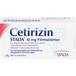 CETIRIZIN STADA 10 mg Filmtabletten 50 St – Артикул 2246610 (артикул 2246610) Германия