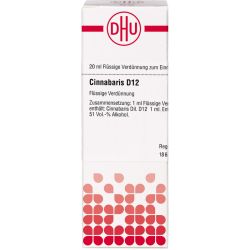 CINNABARIS D 12 Dilution 20 ml – Артикул 2611185 (артикул 2611185) Германия