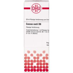 COCCUS cacti D 6 Dilution 20 ml – Артикул 2611452 (артикул 2611452) Германия