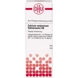 CALCIUM CARBONICUM Hahnemanni D 8 Dilution 20 ml – Артикул 2815054 (артикул 2815054) Германия