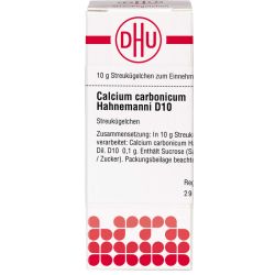 CALCIUM CARBONICUM Hahnemanni D 10 Globuli 10 g – Артикул 2815226 (артикул 2815226) Германия