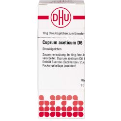 CUPRUM ACETICUM D 6 Globuli 10 g – Артикул 2897520 (артикул 2897520) Германия