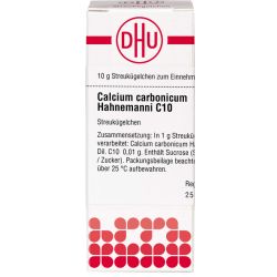 CALCIUM CARBONICUM Hahnemanni C 10 Globuli 10 g – Артикул 4992085 (артикул 4992085) Германия
