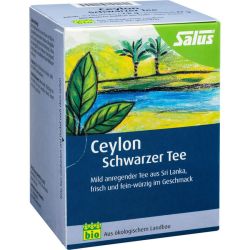 CEYLON schwarzer Tee Bio Salus Filterbeutel 15 St – Артикул 6132197 (артикул 6132197) Германия