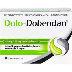 DOLO-DOBENDAN 1,4 mg/10 mg Lutschtabletten 48 St – Артикул 6865787 (артикул 6865787) Германия