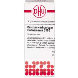 CALCIUM CARBONICUM Hahnemanni C 100 Globuli 10 g – Артикул 7162272 (артикул 7162272) Германия