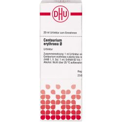 CENTAURIUM erythraea Urtinktur 20 ml – Артикул 7164006 (артикул 7164006) Германия