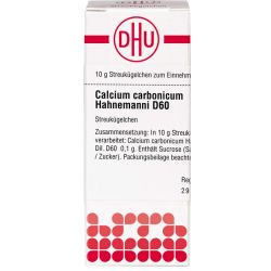 CALCIUM CARBONICUM Hahnemanni D 60 Globuli 10 g – Артикул 7455330 (артикул 7455330) Германия
