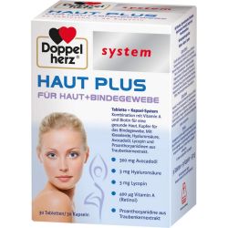 DOPPELHERZ Haut Plus system Tabletten+Kapseln 60 St – Артикул 10067531 (артикул 10067531) Германия