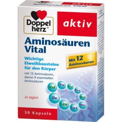 DOPPELHERZ Aminosuren Vital Kapseln 30 St – Артикул 10270485 (артикул 10270485) Германия