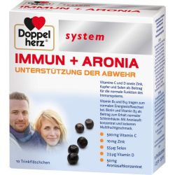 DOPPELHERZ Immun+Aronia system Ampullen 10 St – Артикул 10389565 (артикул 10389565) Германия