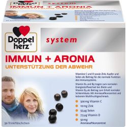 DOPPELHERZ Immun+Aronia system Ampullen 30 St – Артикул 10518152 (артикул 10518152) Германия