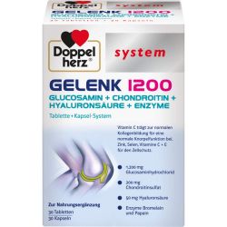 DOPPELHERZ Gelenk 1200 system 30 Kaps.+30 Tabl. 60 St – Артикул 12579502 (артикул 12579502) Германия