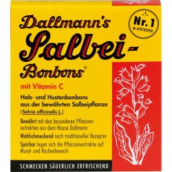 DALLMANNS Salbei-Bonbons m.Vit.C. 20 St – Артикул 258738 (артикул 258738) Германия