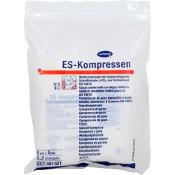 ES-KOMPRESSEN steril 5x5 cm 8fach 5X2 St – Артикул 397799 (артикул 397799) Германия