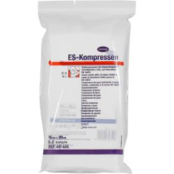 ES-KOMPRESSEN steril 10x20 cm 8fach 5X2 St – Артикул 434164 (артикул 434164) Германия