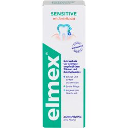 ELMEX SENSITIVE Zahnsplung 400 ml – Артикул 631999 (артикул 631999) Германия