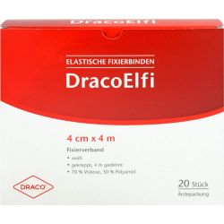 DRACOELFI elast.Fixierbinde 4 cmx4 m gekreppt 20 St – Артикул 736267 (артикул 736267) Германия
