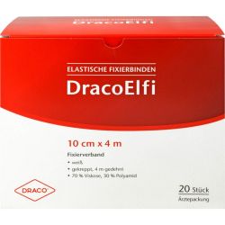 DRACOELFI elast.Fixierbinde 10 cmx4 m gekreppt 20 St – Артикул 736942 (артикул 736942) Германия