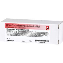 ECHINACEA ANGUSTIFOLIA D 6 Globuli 10 g – Артикул 908231 (артикул 908231) Германия