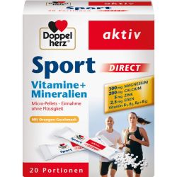 DOPPELHERZ Sport DIRECT Vitamine+Mineralien 20 St – Артикул 1152114 (артикул 1152114) Германия