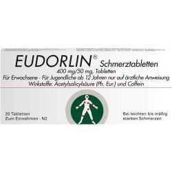 EUDORLIN Schmerztabletten 20 St – Артикул 2653255 (артикул 2653255) Германия