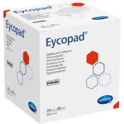 EYCOPAD Augenkompressen 70x85 mm steril 25 St – Артикул 2733310 (артикул 2733310) Германия