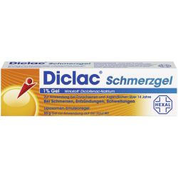 DICLAC Schmerzgel 1% 50 g – Артикул 3424835 (артикул 3424835) Германия