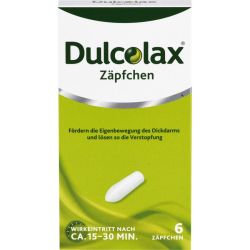 DULCOLAX Suppositorien 6 St – Артикул 3510799 (артикул 3510799) Германия