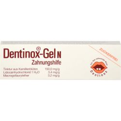 DENTINOX Gel N Zahnungshilfe 10 g – Артикул 3556643 (артикул 3556643) Германия