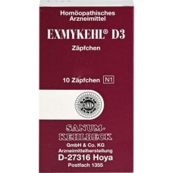 EXMYKEHL D 3 Suppositorien 10 St – Артикул 4456932 (артикул 4456932) Германия