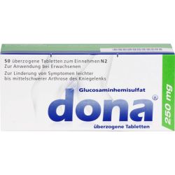 DONA 250 mg berzogene Tabletten 50 St – Артикул 4851114 (артикул 4851114) Германия