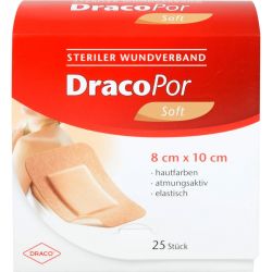 DRACOPOR Wundverband 8x10 cm steril hautfarben 25 St – Артикул 6887872 (артикул 6887872) Германия