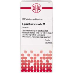 EQUISETUM HIEMALE D 6 Tabletten 200 St – Артикул 7247270 (артикул 7247270) Германия
