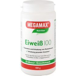 EIWEISS 100 Erdbeer Megamax Pulver 400 g – Артикул 7378227 (артикул 7378227) Германия