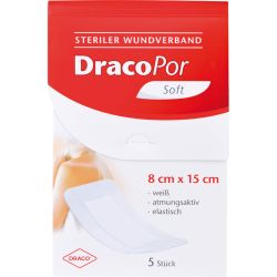 DRACOPOR Wundverband 8x15 cm steril 5 St – Артикул 9763366 (артикул 9763366) Германия