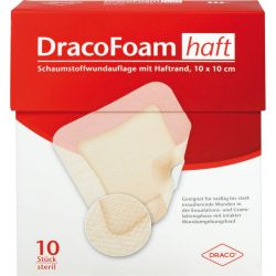 DRACOFOAM Haft Schaumstoff Wundaufl.10x10 cm 10 St – Артикул 10003123 (артикул 10003123) Германия