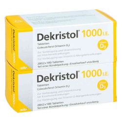 Dekristol 1.000 I.e. Tabletten (200 stk) – Артикул 10068967 (артикул 10068967) Германия