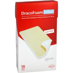 DRACOFOAM Infekt Schaumst.Wundauf.10x20 cm 10 St – Артикул 10317620 (артикул 10317620) Германия