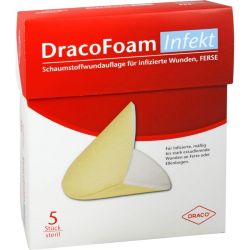 DRACOFOAM Infekt Schaumst.Wundauf.Ferse 5 St – Артикул 10317643 (артикул 10317643) Германия