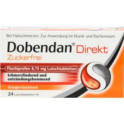 DOBENDAN Direkt zuckerfrei Flurbiprofen 8,75mg Lut 24 St – Артикул 10326895 (артикул 10326895) Германия