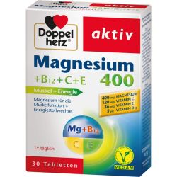 DOPPELHERZ Magnesium 400+B12+C+E Tabletten 30 St – Артикул 11100302 (артикул 11100302) Германия
