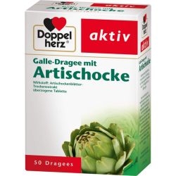 DOPPELHERZ Galle-Dragee mit Artischocke 50 St – Артикул 11277578 (артикул 11277578) Германия