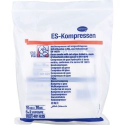 ES-KOMPRESSEN steril 7,5x7,5 cm 8fach CPC 5X2 St – Артикул 11313699 (артикул 11313699) Германия